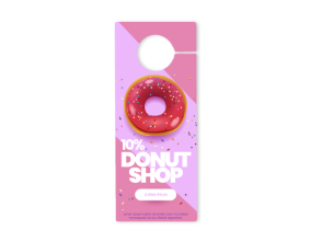 Picture of Matte Door Hanger