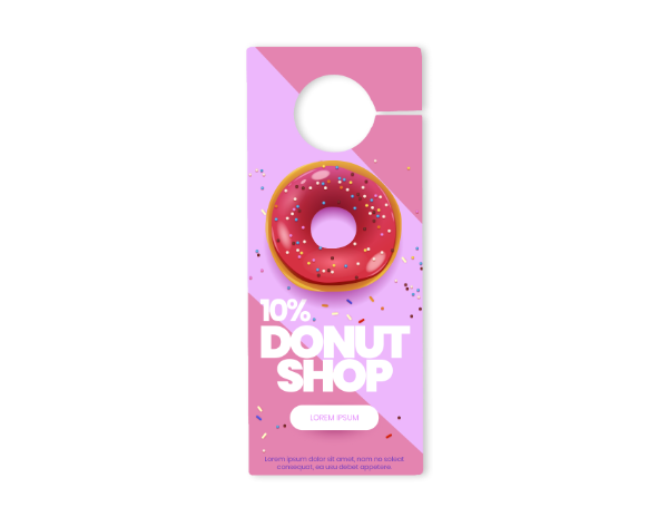 Picture of Matte Door Hanger